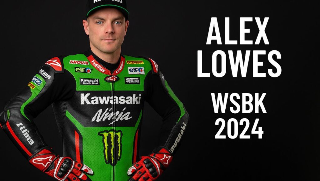 Alex Lowes Kawasaki Suit 3 Biker Black Leather Chaps